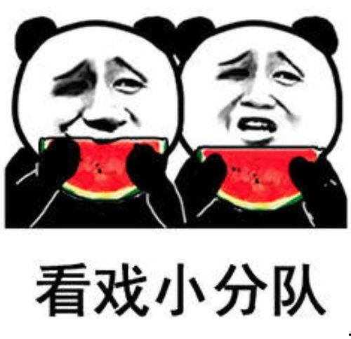 娱乐吃瓜表情图片